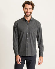 San Sebastian Check IslandZone Shirt - Black