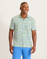 Costa Wave Del Marlin IslandZone Camp Shirt - Tropical Fern