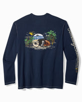 NFL Seaside Snap Long-Sleeve Lux T-Shirt - new_england_patriots