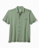 Costa Wave IslandZone Camp Shirt - Dusty Sage