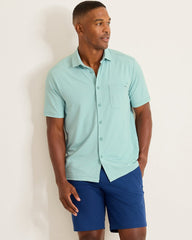 Costa Wave IslandZone Camp Shirt - Aquifer