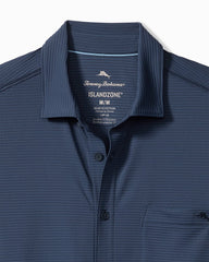 Costa Wave IslandZone Camp Shirt - Carbon Navy