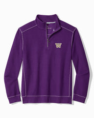 Collegiate Montego Beach Half-Zip Sweatshirt - washington