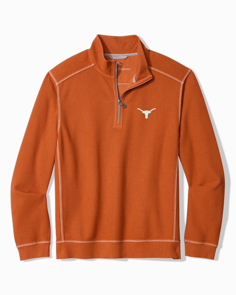 Collegiate Montego Beach Half-Zip Sweatshirt - Texas