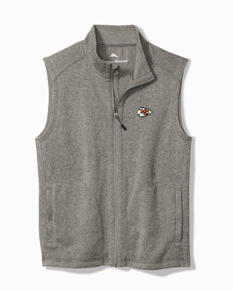 NFL Playoff Full Zip Vest - kansas_city_chiefs
