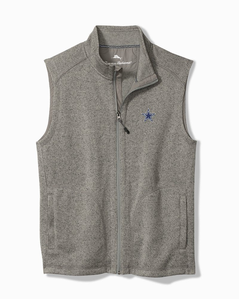 NFL Playoff Full Zip Vest - dallas_cowboys