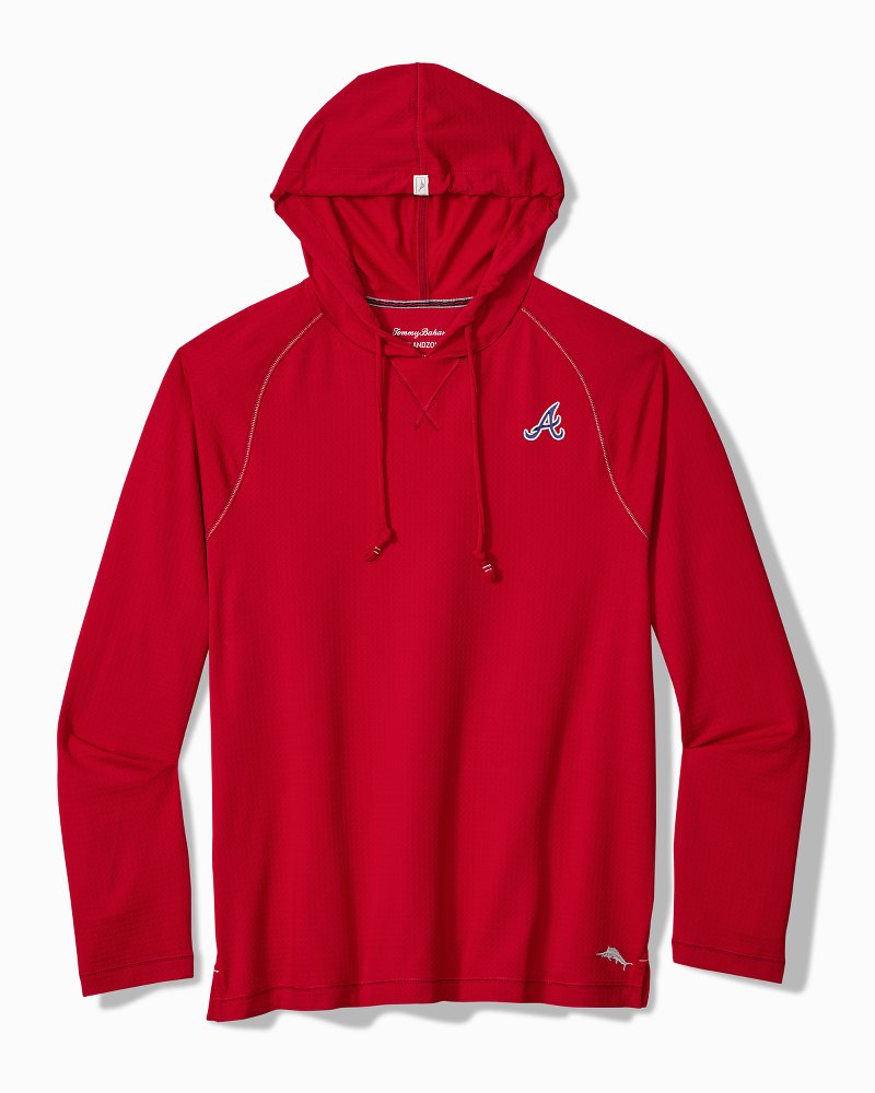 MLB Sunset Rally IslandZone Hoodie - atlanta_braves