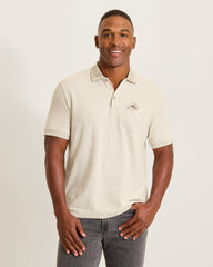Emfielder Palms IslandZone Polo - Abbey Stone Heather