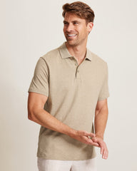 Villa Toscano Polo - Soft Brown Heather