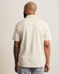 Palisades Paisley Polo - Oyster