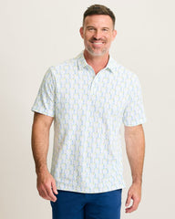 Emfielder Caddies & Cocktails IslandZone Polo - White