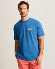 Smokin' Good Time Graphic T-Shirt - Bright Cobalt