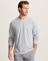 Chill Time Bay IslandZone Long-Sleeve Rash Guard - Ultimate Gray