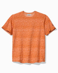 Wave Break Reversible Crew IslandZone T-Shirt - Jaffa Orange