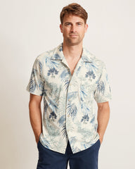 Vista Mar Bravo Beach IslandZone Camp Shirt - Starbright