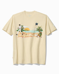 MLB Sunset Slugger Graphic T-Shirt - miami_marlins
