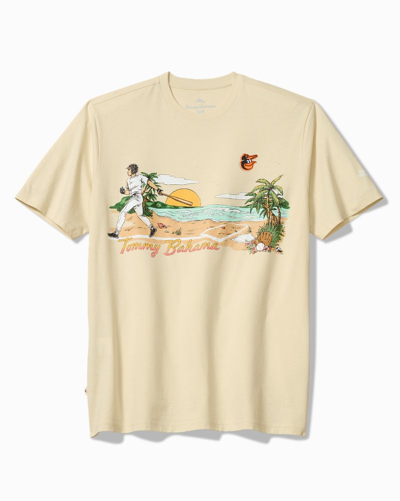 MLB Sunset Slugger Graphic T-Shirt - baltimore_orioles