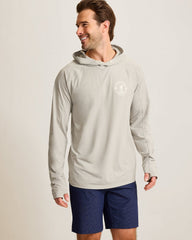 Chill Time Drifter IslandZone Rash Guard Hoodie - Paloma