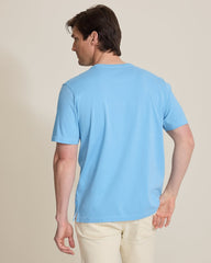 Bali Skyline Americana T-Shirt - Chambray Blue