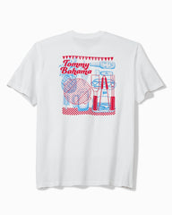 Grill & Chill Graphic T-Shirt - White