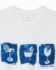 Three's a Party Graphic T-Shirt - White