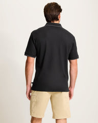 Emfielder Johnny Collar IslandZone Polo - Black