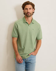 Emfielder Johnny Collar IslandZone Polo - Baby Fern Heather