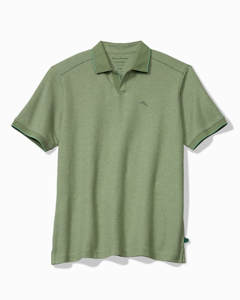 Emfielder Johnny Collar IslandZone Polo - Baby Fern Heather