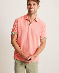 Wild Grove Five O'Clock IslandZone Polo - Fusion Heather