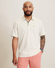 Wild Grove Five O'Clock IslandZone Polo - Lychee Heather