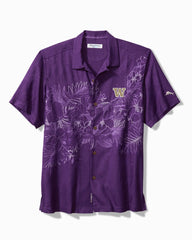 Collegiate Game Day Lei IslandZone Camp Shirt - washington