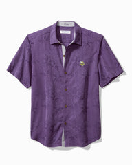 NFL Coconut Point Palm Vista IslandZone Camp Shirt - minnesota_vikings