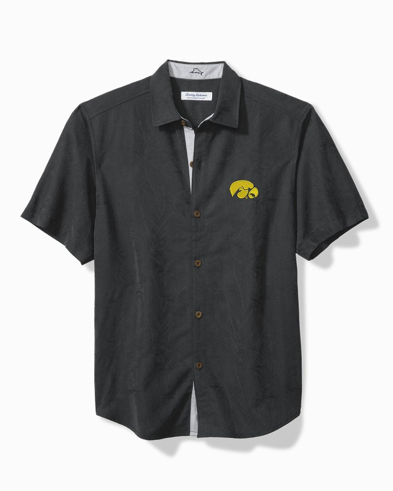 Collegiate Coconut Point Palm Vista IslandZone Camp Shirt - iowa