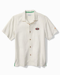NFL Coconut Matchup Silk Camp Shirt - san_francisco_49ers