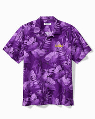 Collegiate Bahama Coast Nuevo Fronds IslandZone Shirt - LSU