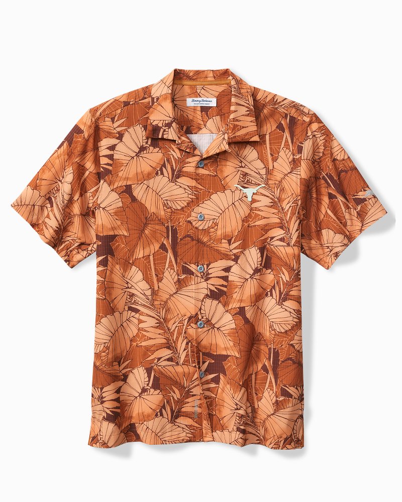 Collegiate Bahama Coast Nuevo Fronds IslandZone Shirt - Texas