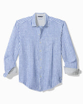 Cabana Breezer Linen Long-Sleeve Shirt - Coastline