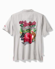 MLB Hit and Run Silk Camp Shirt - st_louis_cardinals