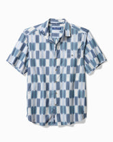 Tortola Villa Batik Cotton-Blend Shirt - Indigo Tide