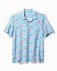 Bahama Coast Coconut Cove IslandZone Polo - Blue Whisper
