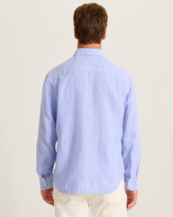 Paradise Breezer Linen Long-Sleeve Shirt - Classic Lavender