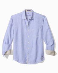 Paradise Breezer Linen Long-Sleeve Shirt - Classic Lavender