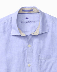 Paradise Breezer Linen Short-Sleeve Shirt - Classic Lavender