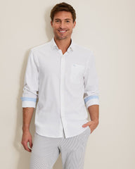 Sarasota Stretch Ventura Coast IslandZone Shirt - White