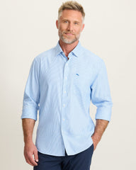 Sarasota Stretch Ventura Coast IslandZone Shirt - Vacation Blue