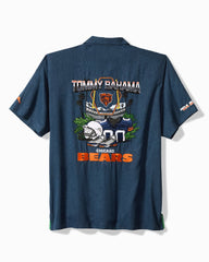 NFL Endzone Paradise Silk-Blend Camp Shirt - chicago_bears