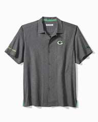 NFL Endzone Paradise Silk-Blend Camp Shirt - green_bay_packers
