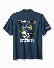 NFL Endzone Paradise Silk-Blend Camp Shirt - dallas_cowboys