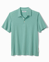 Bahama Coast Fades Away IslandZone Polo - Dark Spa