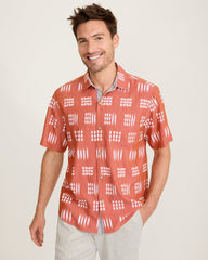 Coastal Ease Aqua Kay IslandZone Camp Shirt - Winter Topaz